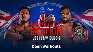 RIYADH SEASON CARD: ANTHONY JOSHUA VS. DANIEL DUBOIS OPEN WORKOUTS & PRELIMS LIVESTREAM