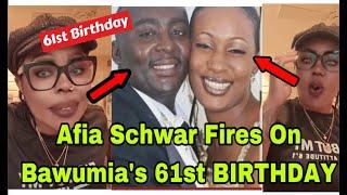 BREAKING: AFIA SCHWARZENEGGER F!RES ON BAWUMIA's 61st BIRTHDAY