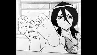 rukia feet hangout ending 100% complete all trophies