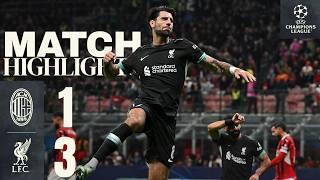 Reds secure comeback in the San Siro: AC Milan 1-3 Liverpool | HIGHLIGHTS