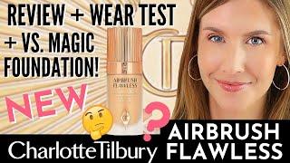 NEW! Charlotte Tilbury Airbrush Flawless Foundation Review & Wear Test