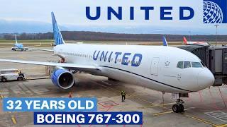 UNITED BOEING 767-300 (Economy Plus) | Geneva - New York Newark | Flight Review