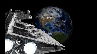 The Empire finds earth VR 360 Flyby