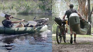 Bikepacking BUT NOT AS YOU KNOW IT! My First Time Bikerafting