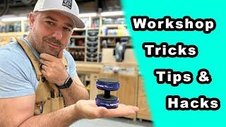 8 Woodshop Tips Tricks & Hacks