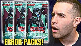 The CRAZIEST Power Of The Duelist Opening! (Error Packs)