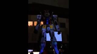 Gundam projection mapping (end)