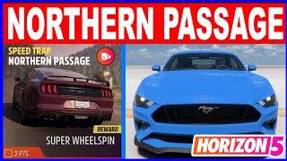 Forza Horizon 5 NORTHERN PASSAGE Speed Trap - Car Restriction Modern Muscle A-800