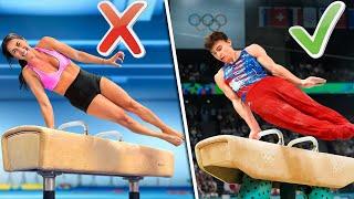 GIRLS TRY MENS GYMNASTICS! *Hardest Skills*