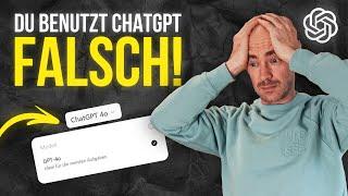 Diese 7 Fehler in ChatGPT solltest du vermeiden! 