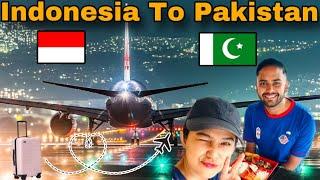 Indonesia to Pakistan | travel vlog | Jakarta Indonesia airport