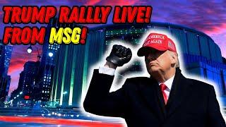 LIVE! Donald Trump MSG Rally!  #fypシ゚viral #conservative #trump2024