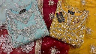 Ideal Boutique Rawalpindi Exclusive Maria B Party Dress design |Lowest Price |Formal Wedding Dress