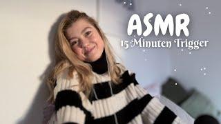 ASMR in 15 Minuten einschlafen / positive Worte und Energie  (german triggers)