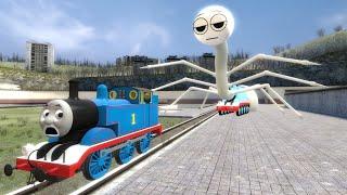 Building a Thomas Train Chased By Cursed Thomas The Train turned into Incredibox Sprunki in GMOD