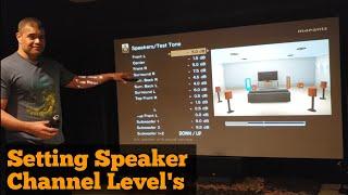 Home Theater Talk : Setting Speaker Channel Levels