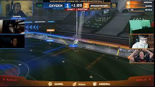 Arsenal breaks his entire setup, SSG reverse sweep OXG in overtime, Daniel is nuts