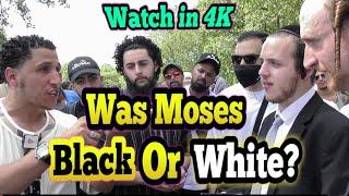 *4K* Was Moses Black or White? Shamsi - Speaker's corner