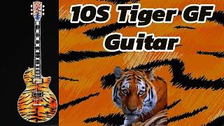 10S Guitar  GF Modern Electric Guitar Tiger Sparkle