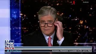 Fox commentator Sean Hannity caught vaping on air