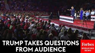 WATCH: Trump Takes Questions From Voters At His Campaign Town Hall In Flint, Michigan