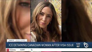 Canadian woman put in chains, detained by ICE after entering San Diego border