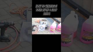 How to winterize camper in 6 easy steps - rv winterization for beginners, winterizing with air