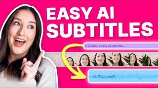 AI Subtitle Generator | IN 2 CLICKS!!