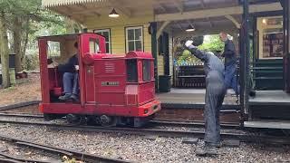 Hop aboard the charming narrow gauge railway in the rural Surrey countryside. #narrowgauge