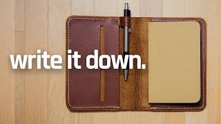 How to use pocket notebooks (and document your life)