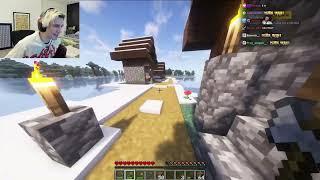 xQc Plays Minecraft Hardcore with StableRonaldo