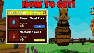 HOW TO GET POLLINATED FRUITS & HONEY in GROW A GARDEN! | Roblox