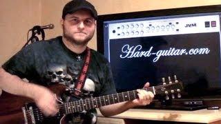 How to play Blues Guitar Lesson for beginners (classic blues riff tutorial)