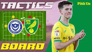 Time to go direct? | Tactics Board (S2.E20) | Portsmouth vs Norwich City | The Pink Un