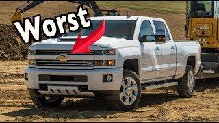 These are the Least Reliable Pickup Trucks in 2019 on Everyman Driver