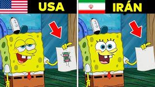 13 Escenas de Bob Esponja que son Diferentes en Otros Países