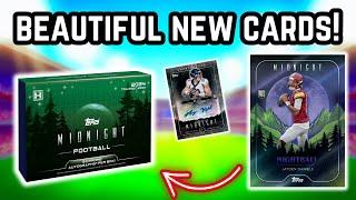 These Cards are STUNNING! 2024 Topps Midnight Football Hobby Box Review!