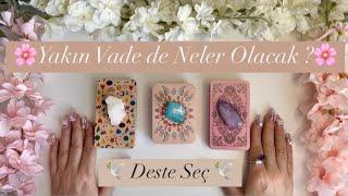 En Yakın Vadede Beni Neler Bekliyor? ️(DETAYLI AÇILIM)️(Deste Seç) Genel Tarot Açılımı 