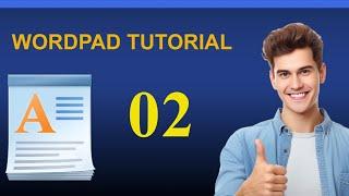 Introducing Font Group Ribbons, Saving File and Opening File | Wordpad Tutorial - 02