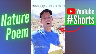 Unhappy Undulations | Spoken Word Slam Poetry #Shorts Haiku About Sad Looking Mountain Snow Rivers