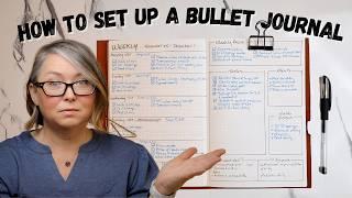 How I Use a Bullet Journal for Focus (simple method)