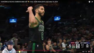 FlightReacts To CAVALIERS at CELTICS | EMIRATES NBA CUP | FULL GAME HIGHLIGHTS | November 19, 2024!