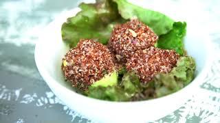 Healthy Recipes | Quinoa Stuffed Avocado by Dish Society