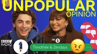 "I had a dream about this last night!!" Timothée Chalamet and Zendaya Unpopular Opinion