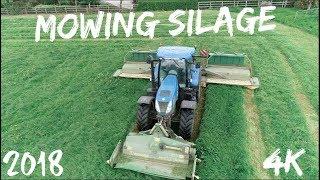 Mowing Silage 2018 - 4K