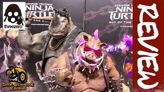 Threezero | Teenage Mutant Ninja Turtles Bebop & Rocksteady Review [German/Deutsch]