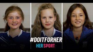 We Asked Girls About Sport & Gender Equality - It's Time To #DoItForHer