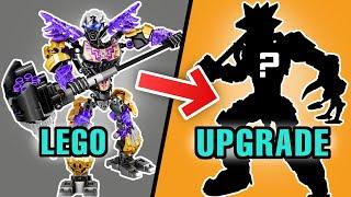 Using G2 ONUA UNITER's LEGO Parts To Build Bionicle MOCs