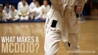 What Makes A Martial Art School A McDojo?