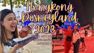 Hongkong Disneyland 2023 - travel with senior citizen+travel tips+expenses summary | norlopez